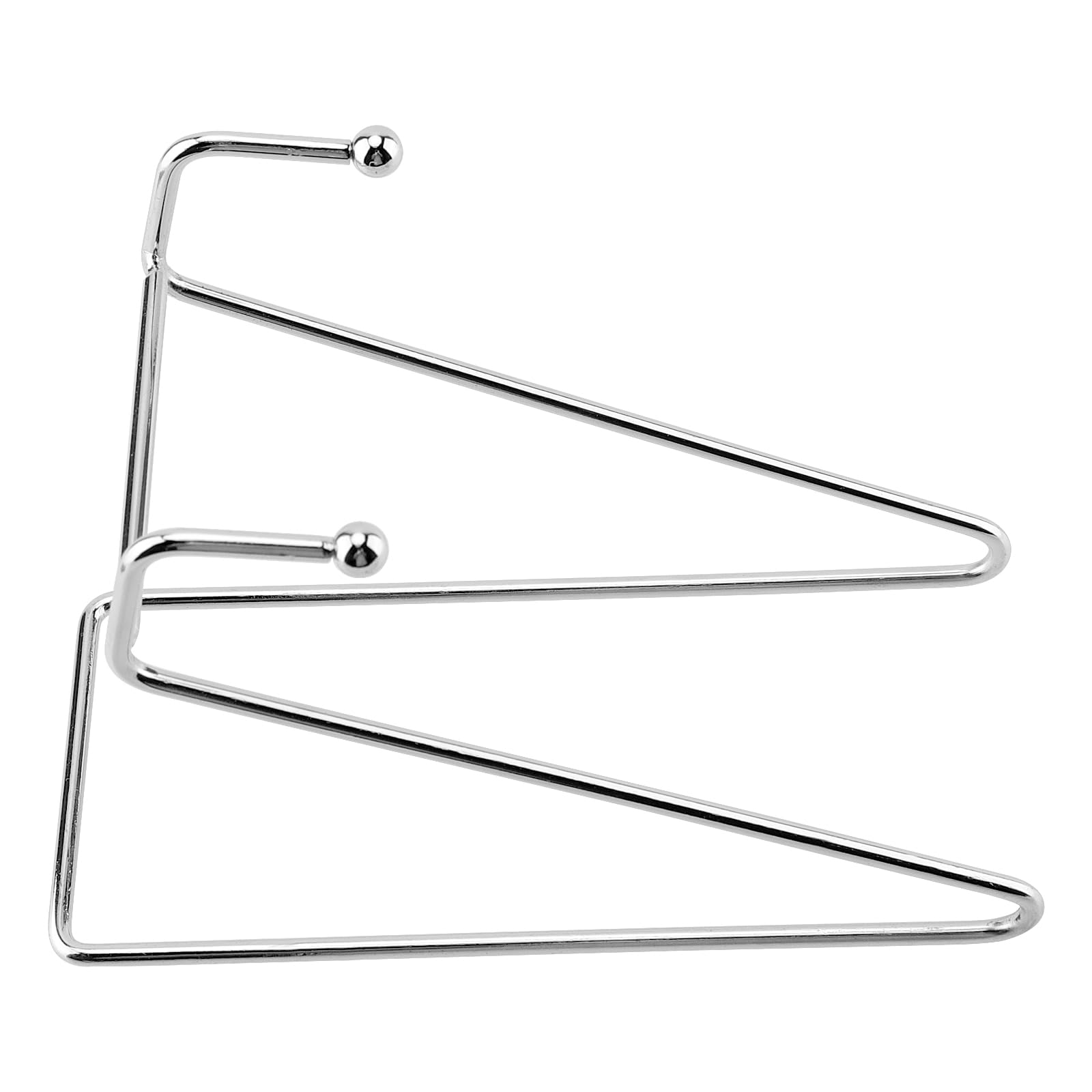 SINJEUN Sztaluga metalowa, 15 cm, stojak na talerze, dekoracja, żelazo, srebro