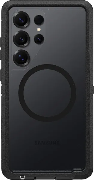 OtterBox Samsung Galaxy S25 Ultra Defender Series XT Clear Magnet Case - Dark Side (Black)