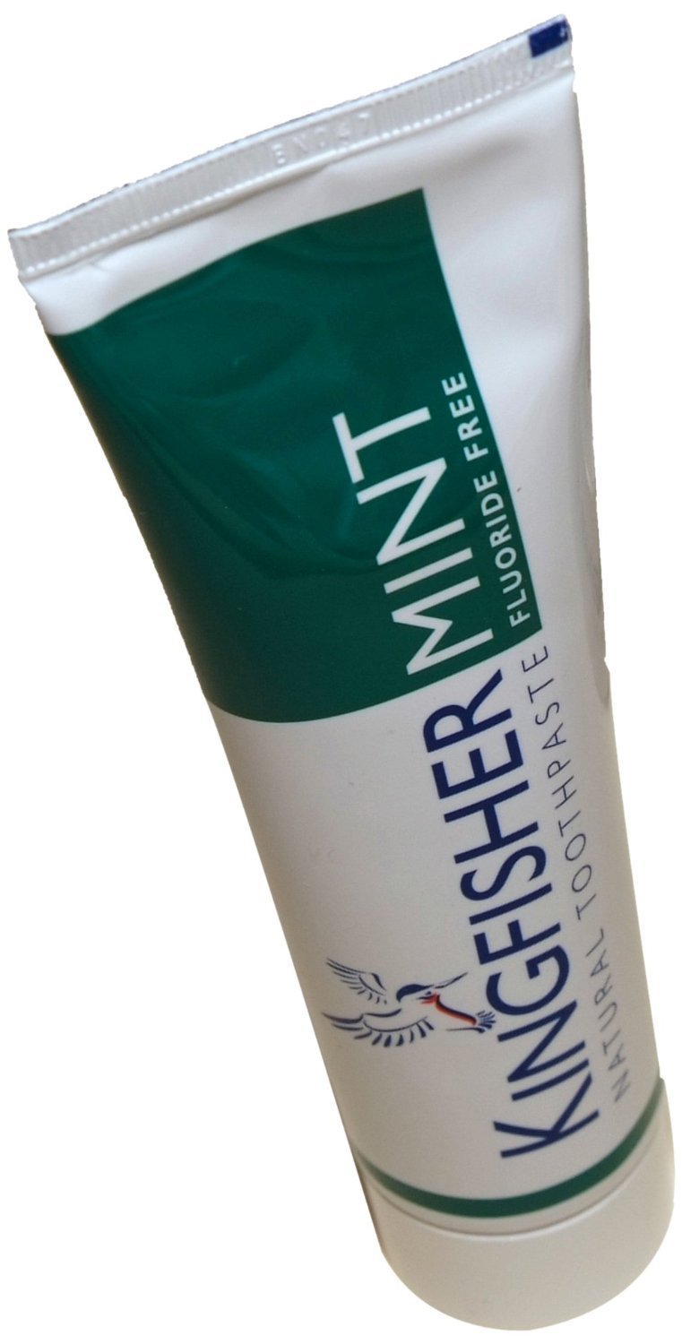 12 Pack of Kingfisher Mint Fluoride Free Toothpaste 100 ML