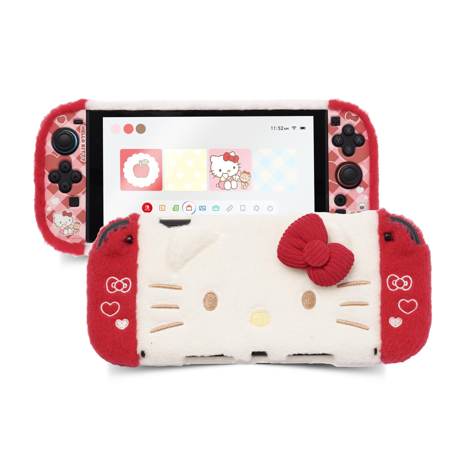 Rote Plüsch Hello Kitty