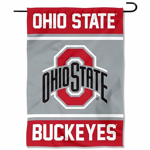College Flags & Banners Co. Ohio State Garden Flag - 13" x 18"