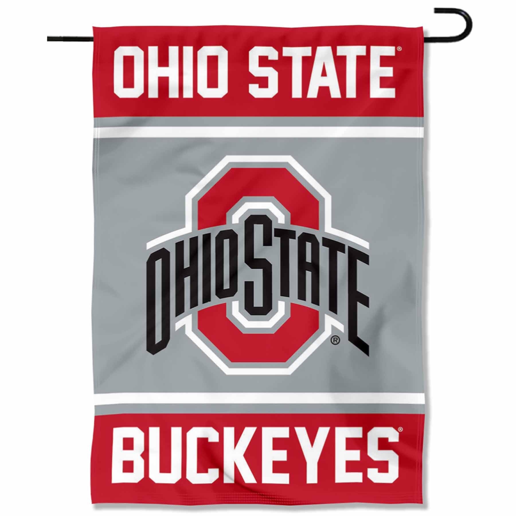 College Flags & Banners Co. Ohio State Buckeyes Garden Flag
