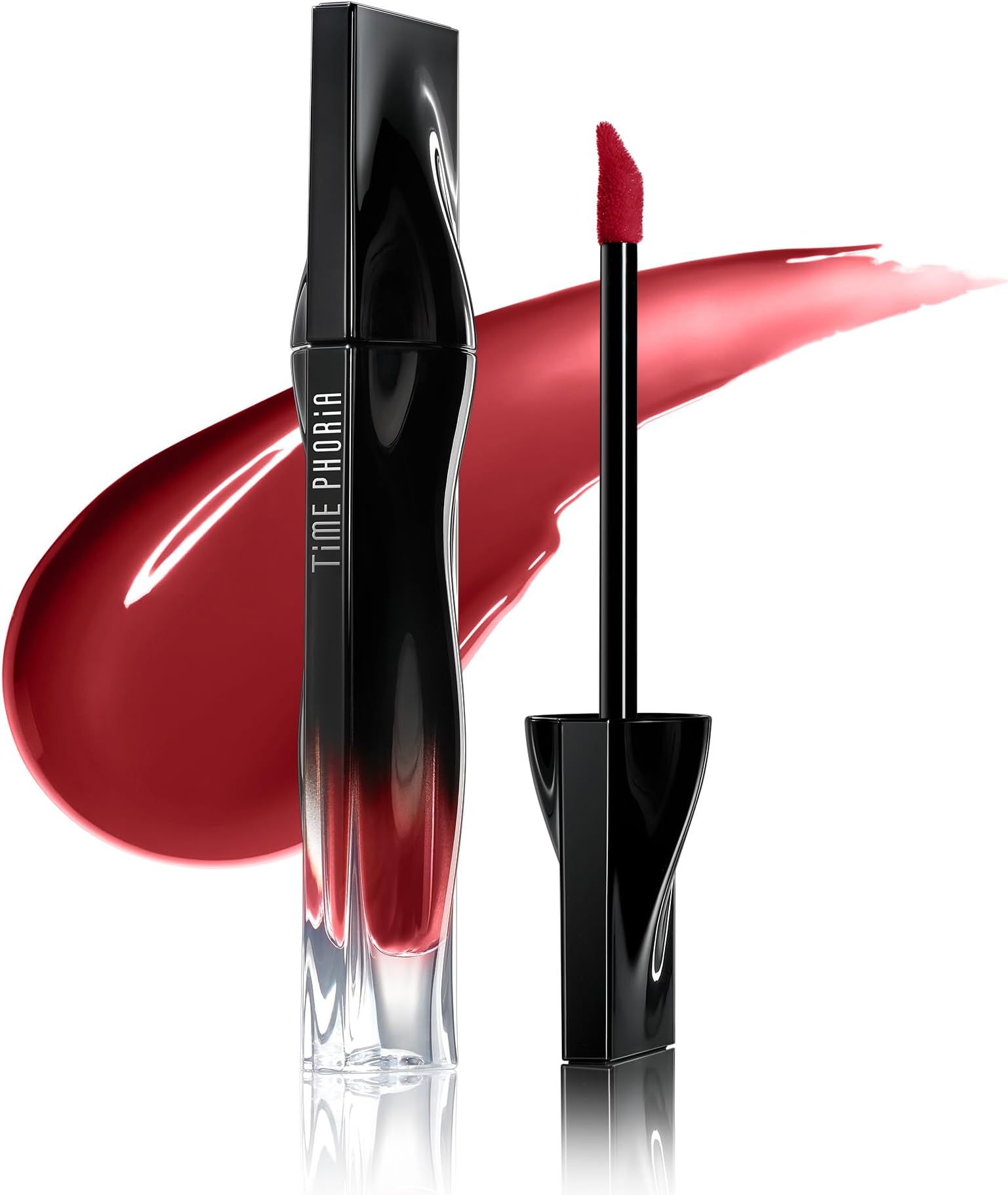 Stellar Dust Lip Stain 09 Enigma, Transfer-Proof & Smudge-Proof Lip Gloss, Deep Red Brown Tinted Glossy Finish, High-Pigment Vibrant, Hydrating Lightweight Long-Lasting Lip Makeup for Women