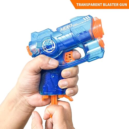 Miniatura 10 de Suministros de fiesta compatibles con Nerf Gun Party recuerdos de cumpleaños de niños juegos de 10 pistolas de espuma pequeñas a granel para fiestas