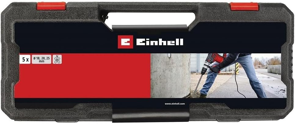 kwb by Einhell 49194005 5 SDS-Max Drill Chisel Set Hammer Drill Accessories