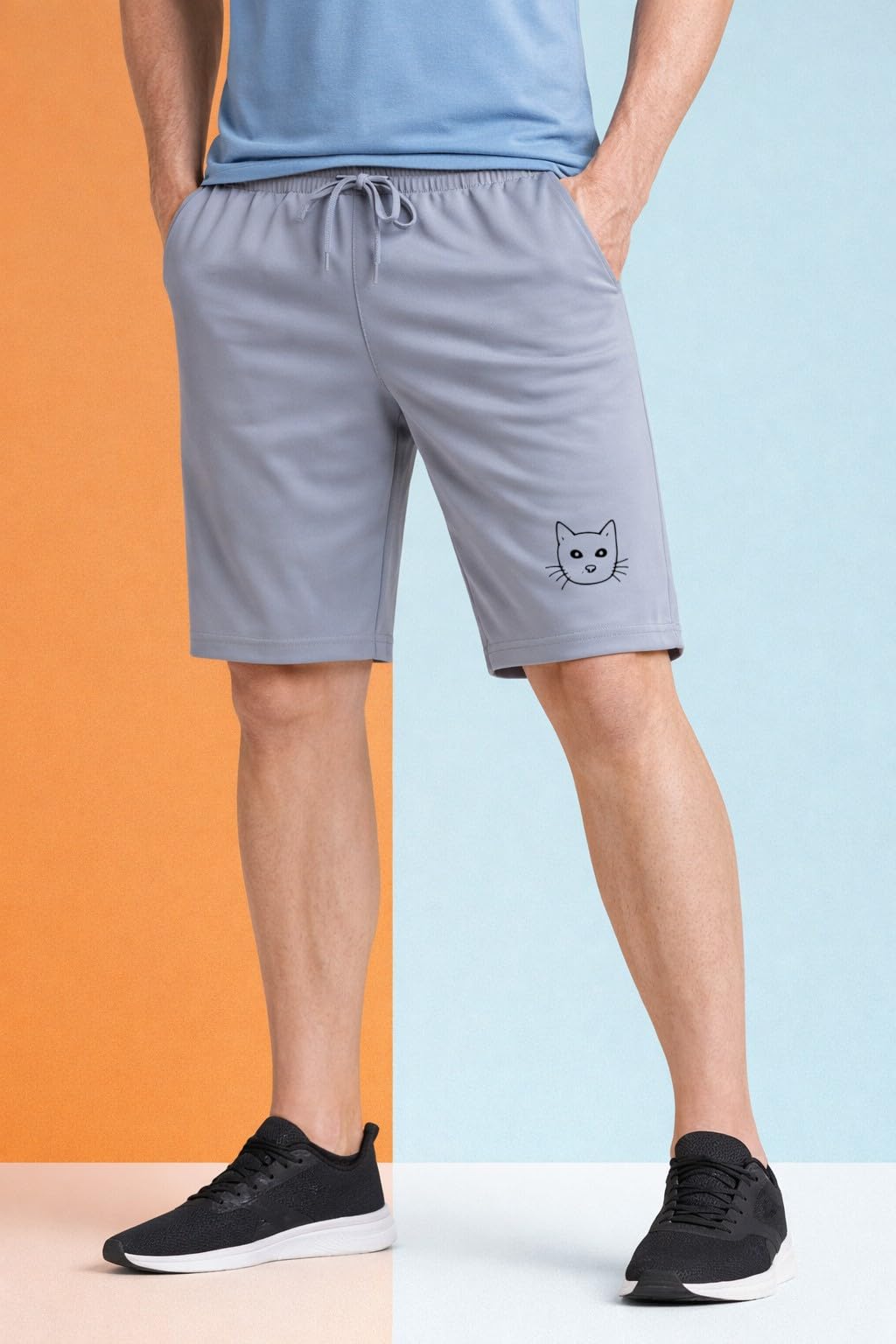Beabay Clothing Men's Shorts Grey 183-picture-38