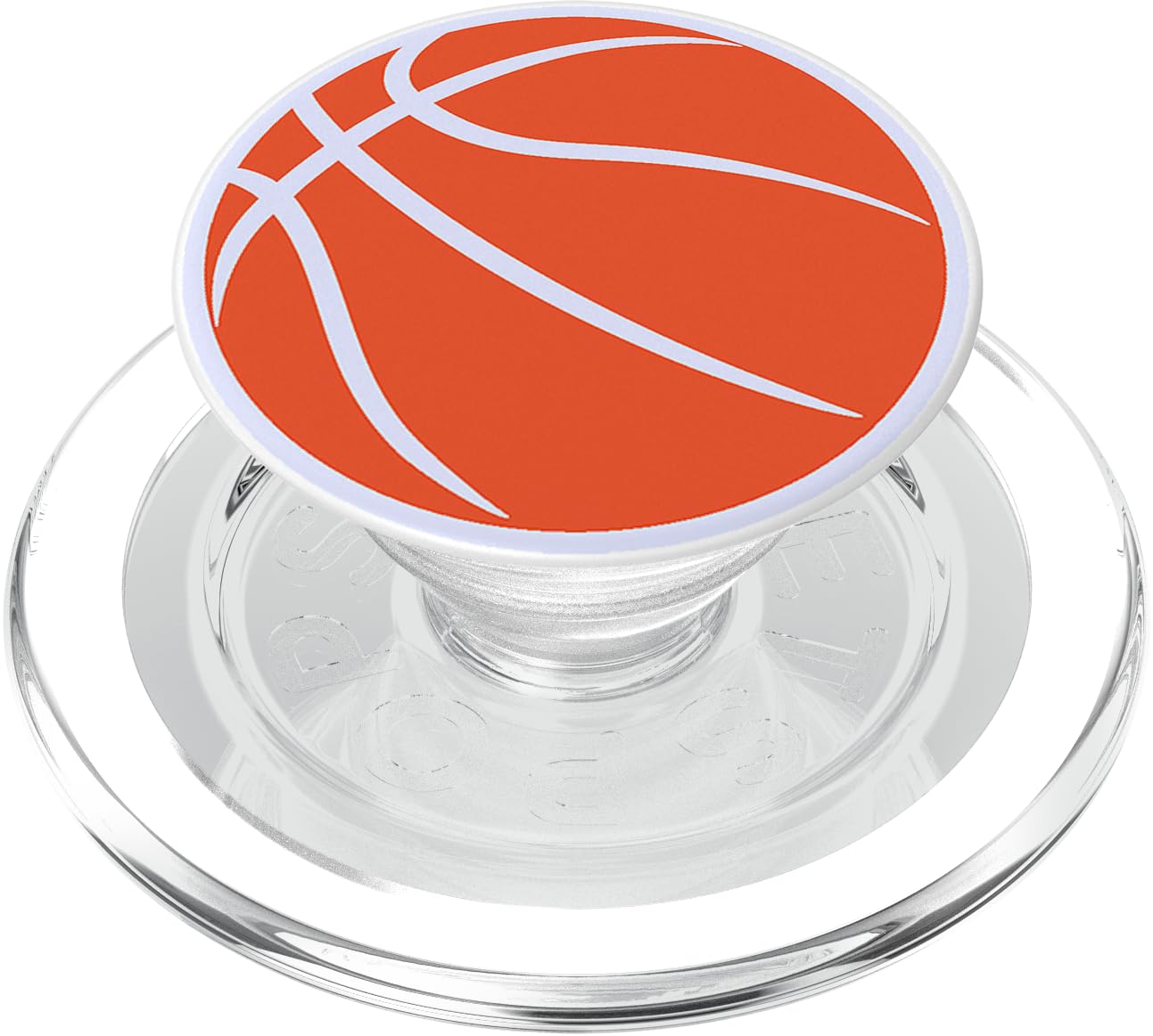 Basketball Pop Socket for Phone Basketball Cool Basketball PopSockets MagSafe PopGrip for iPhone