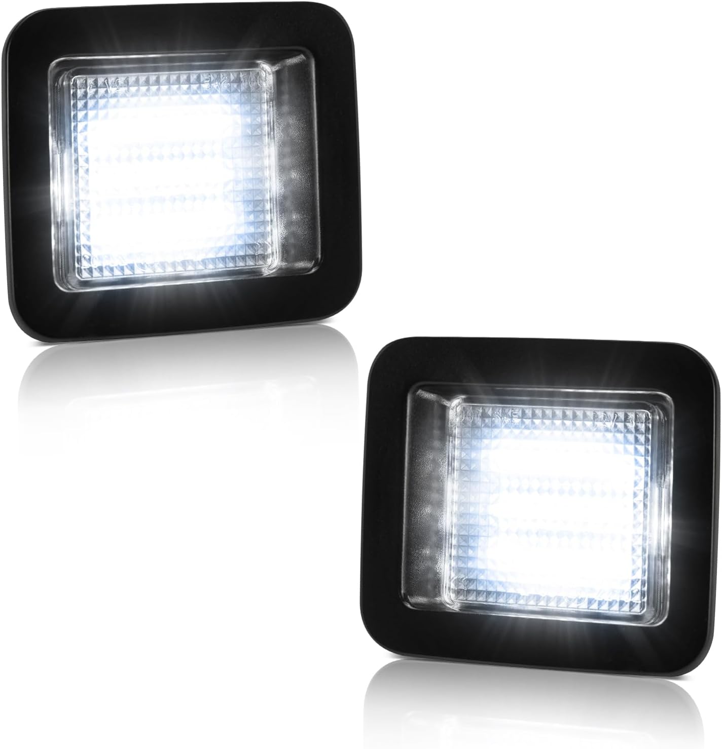 2PCS LED License Plate Light Tag Light Compatible with Ford F150 Raptor 2015 2016 2017 2018 2019 2020 2021 2022 2023 Plug & Play Installation