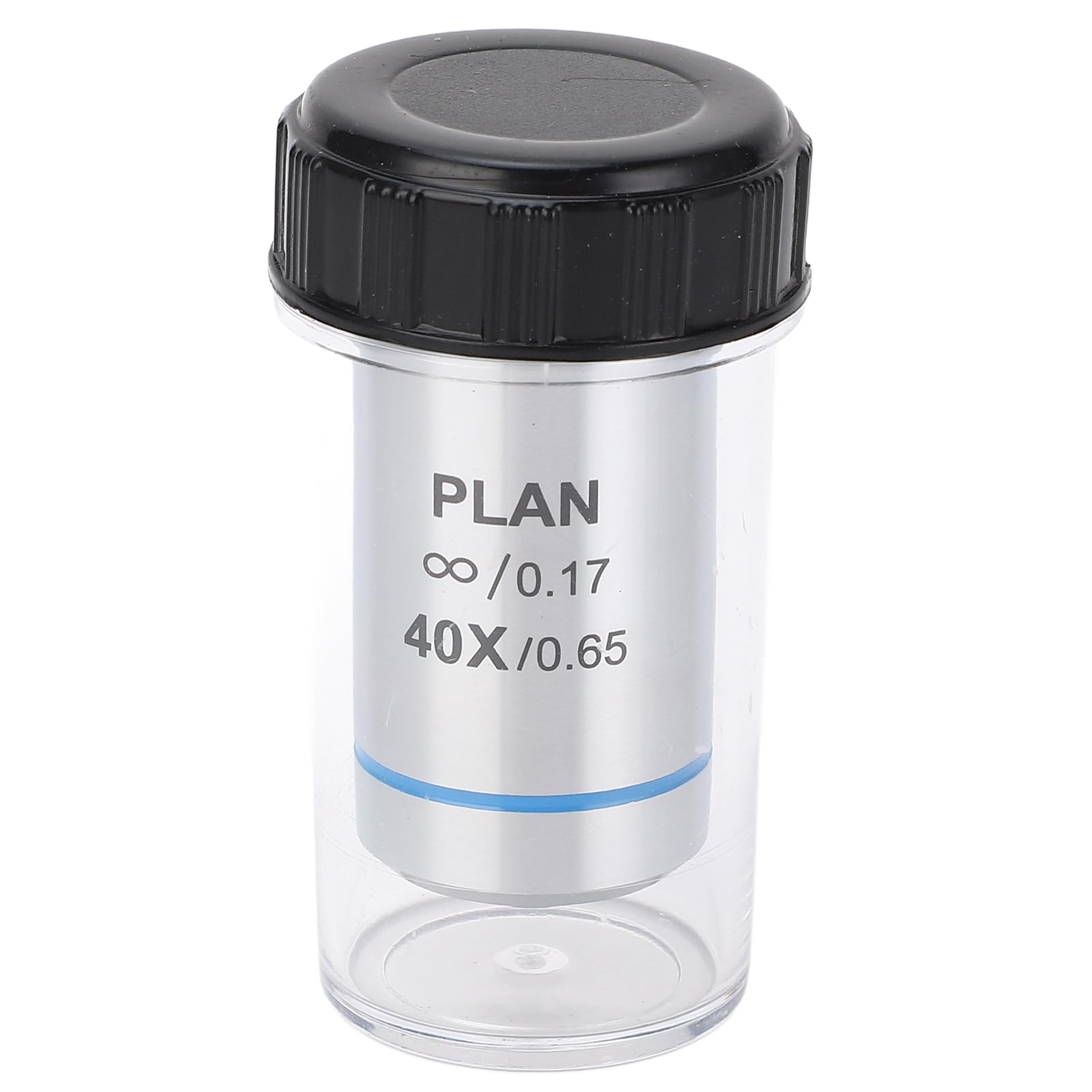 Tbest Lente Objetivo Indusal Plies, Rosca 40X Rms, Visión Amplia, Lente Objetivo de Microscopio de Alta Traitancia 95, EON Científico