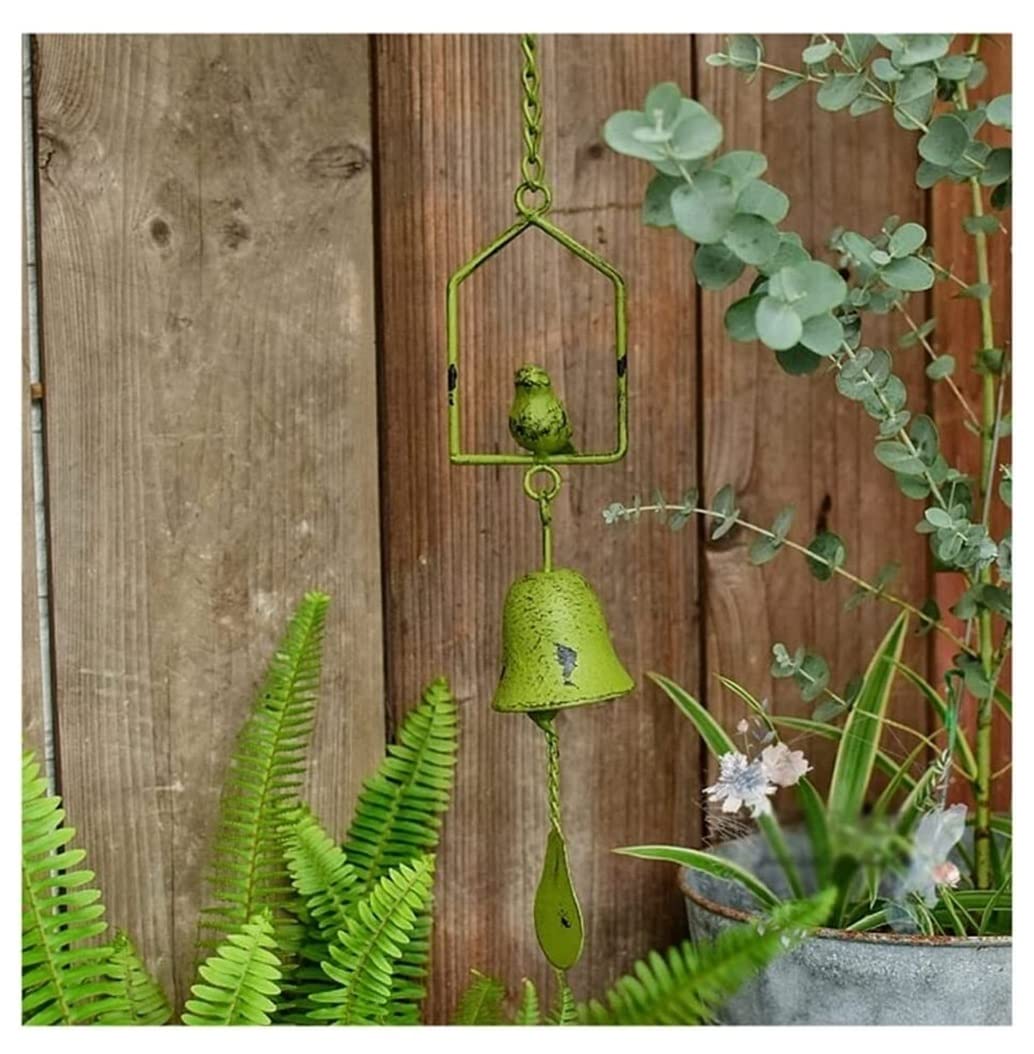 Campanelli A Vento da Giardino Campanelli Eolici per Uccelli da 4 Pezzi Campanelli Eolici Esterni per Patio, Giardino, Portico O Decorazione Interna