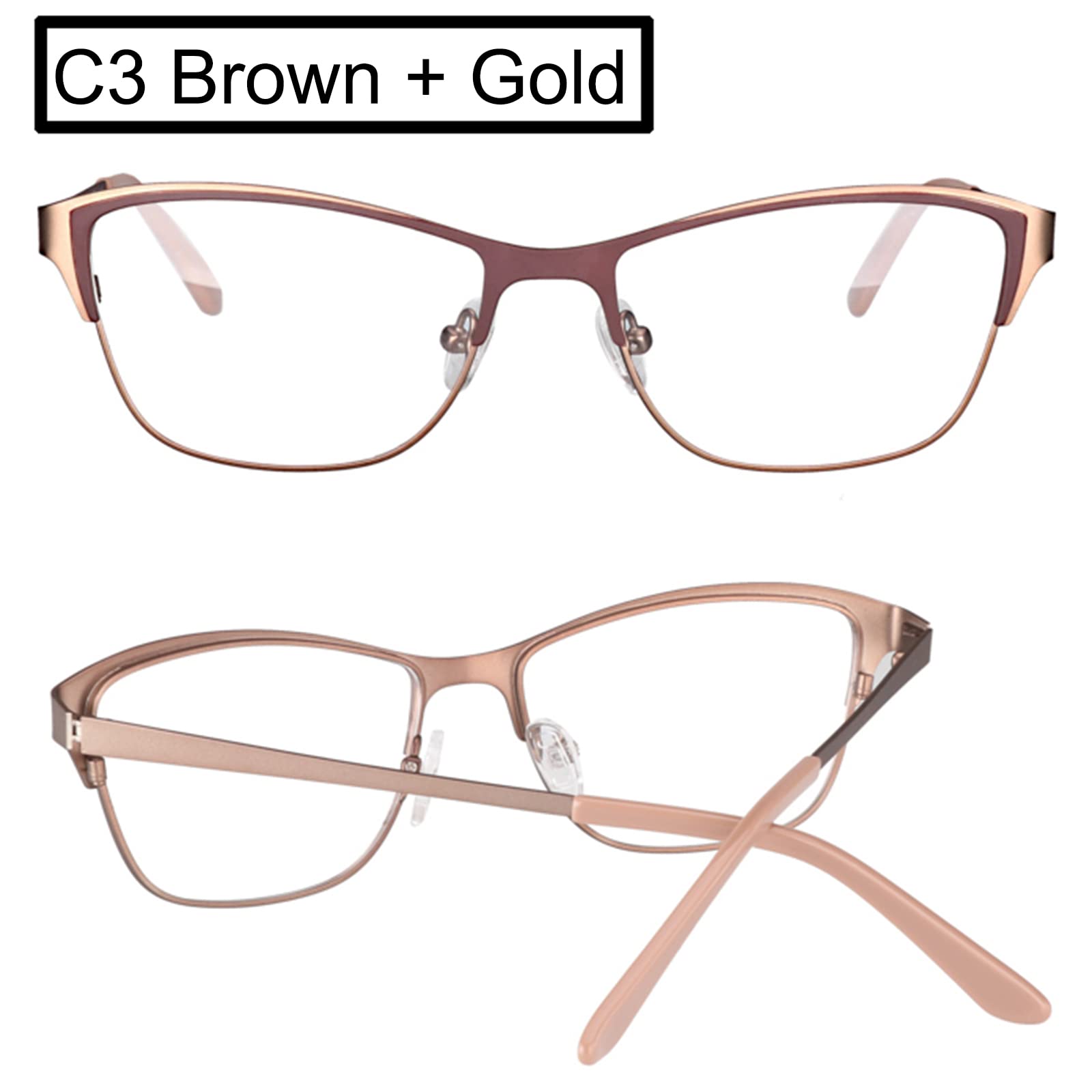 Gafas de Lectura fotocromáticas para Mujer, Montura de Ojo de Gato a la Moda, Gafas ultraligeras cómodas para Ancianos, lectores de Sol antideslumbrantes, C2-+1,00