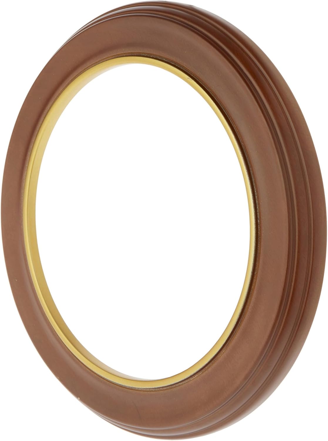 Bard's Walnut Wall Mountable Plate Frame, 11.25" H x 11.25" W x 0.875" D (For 8.25" - 9.25" Plates)