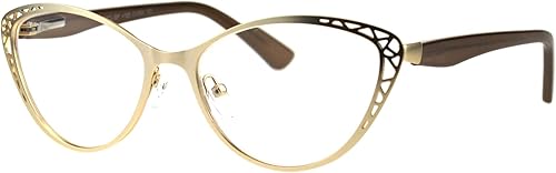 PASTL Gafas de lectura para mujer con bisagra de resorte con marco de ojo de gato