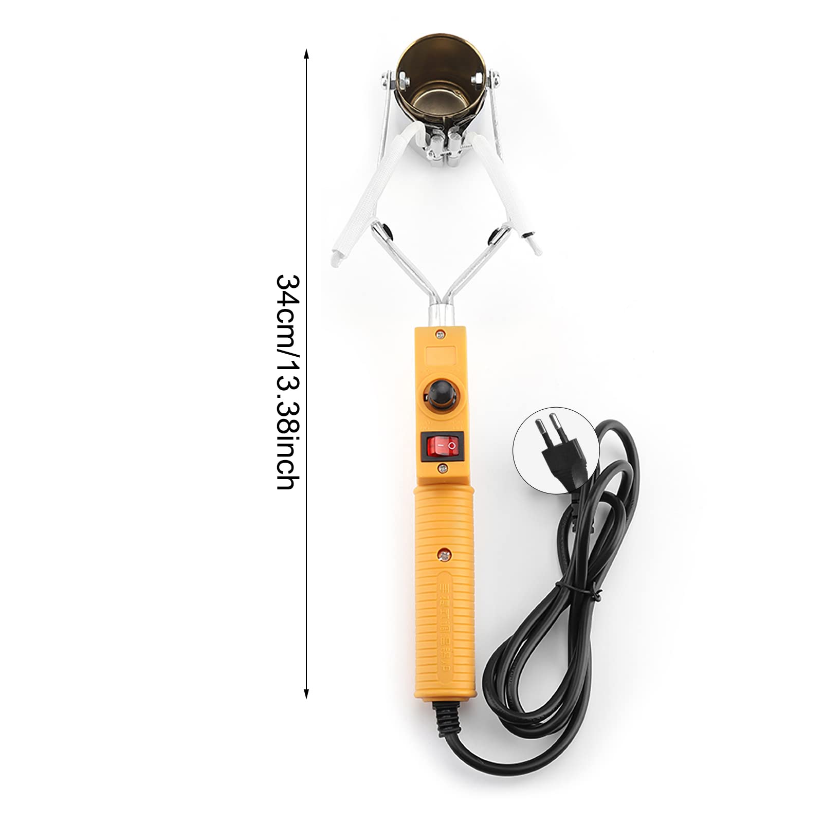 Pot De Soudure, 280w 220v Four À Étain Électrique Portable Pour Pot De Soudure Avec Contrôle De La Température Transformateurs Broche De Bobine Étamage Transformateurs Électroniques (Prise Ue)