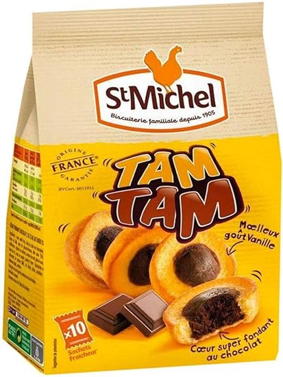 St Michel Tam Tam Coeur Fondant Au Chocolat 250g Lot De 3 Amazon Co Uk Grocery