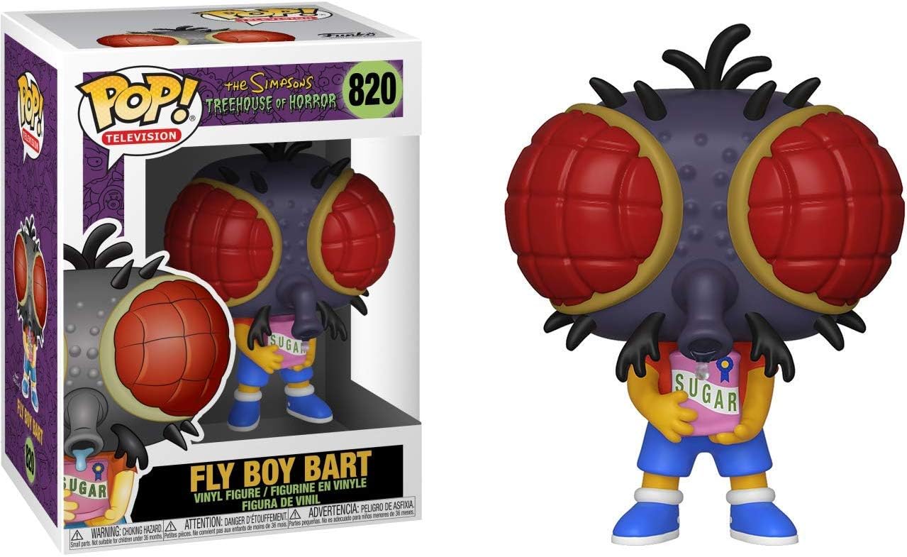 Pop! Animation: Simpsons Treehouse of Horror - Fly Boy Bart Pop! Vinyl Figure (Includes Compatible Pop Box Protector Case)
