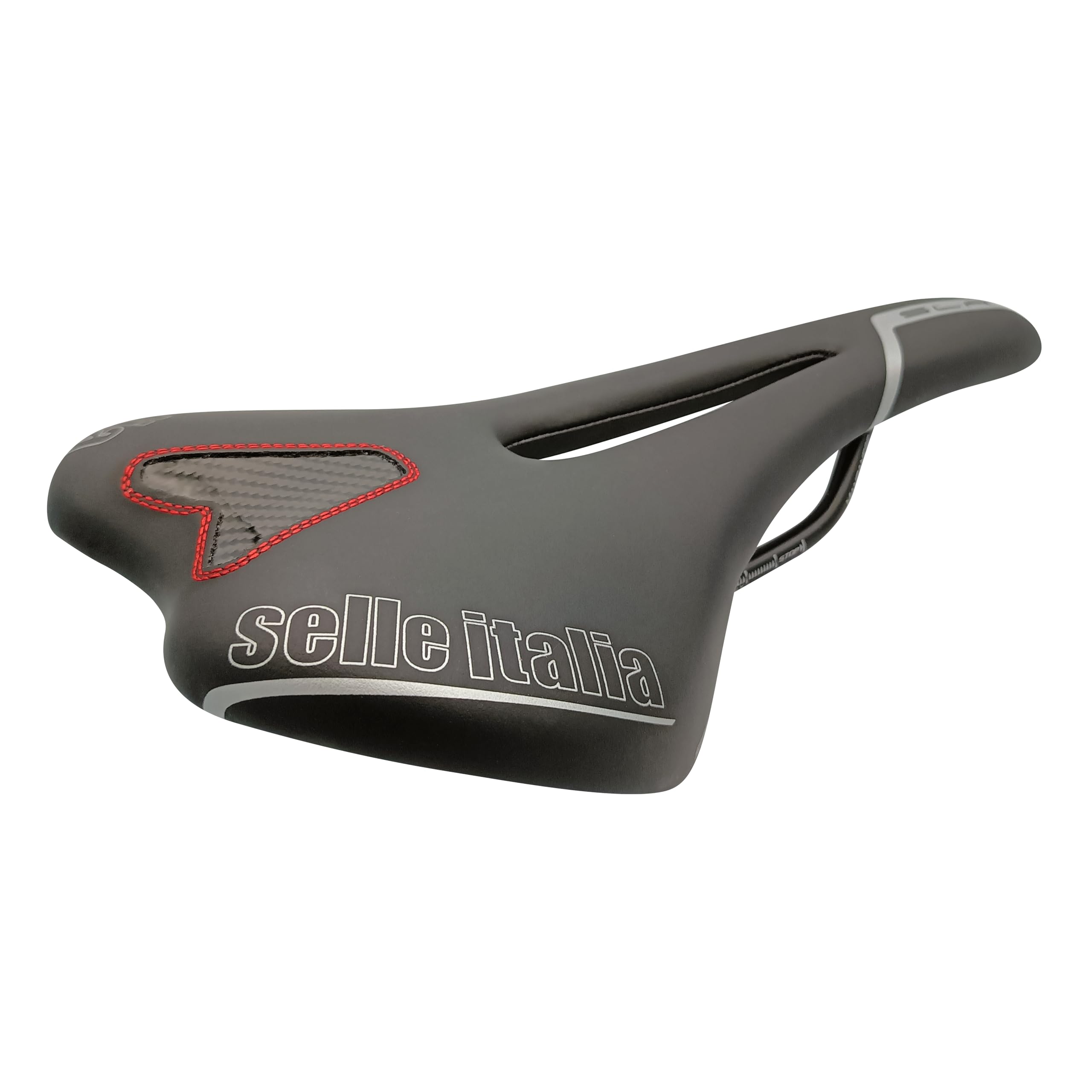Selle Italia Unisex Adult SLR TM Flow Manganese Bike Saddle - Black, Size L2
