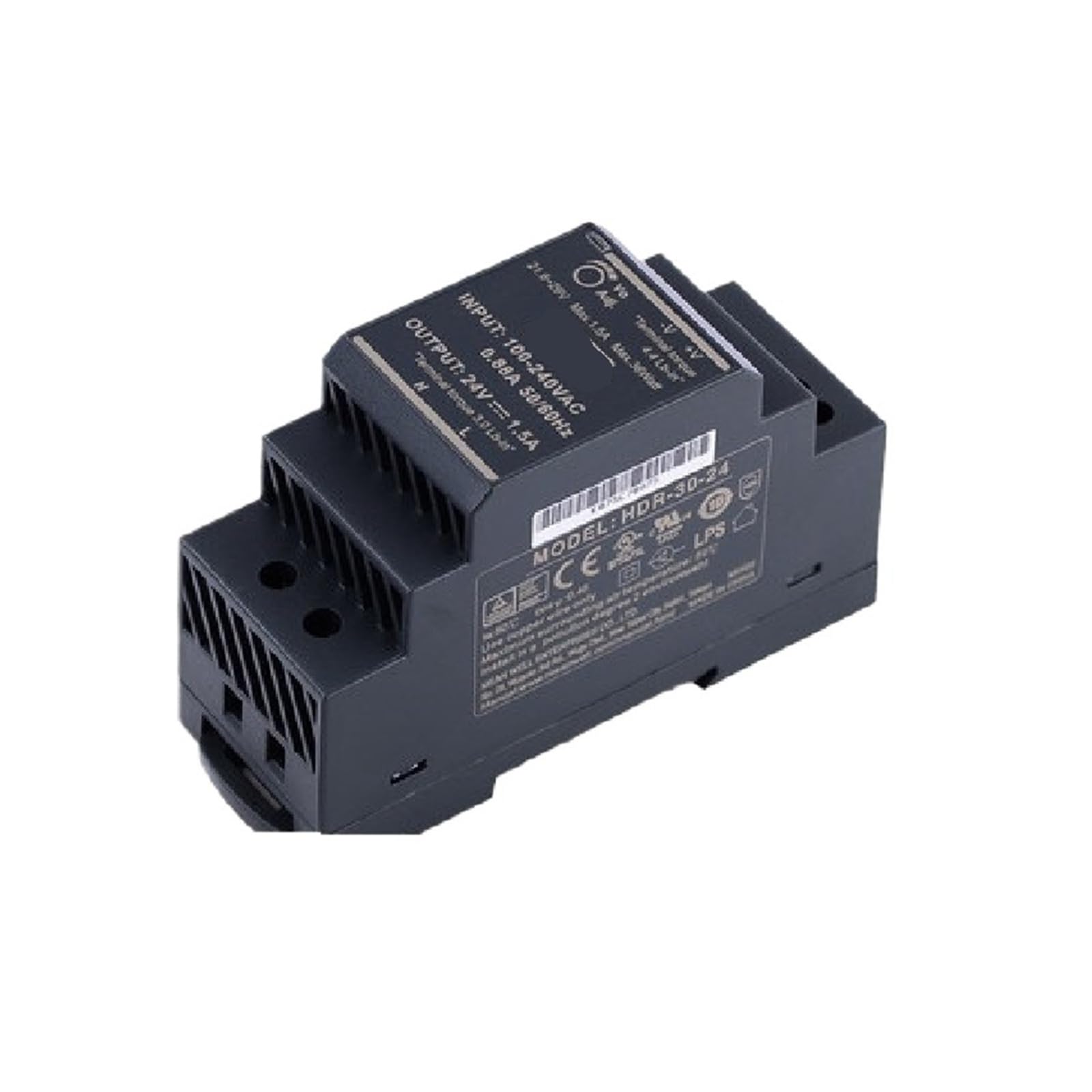 Alimentation multi-tension 15V HDR-30-15 compacte à isolation renforcée - 4
