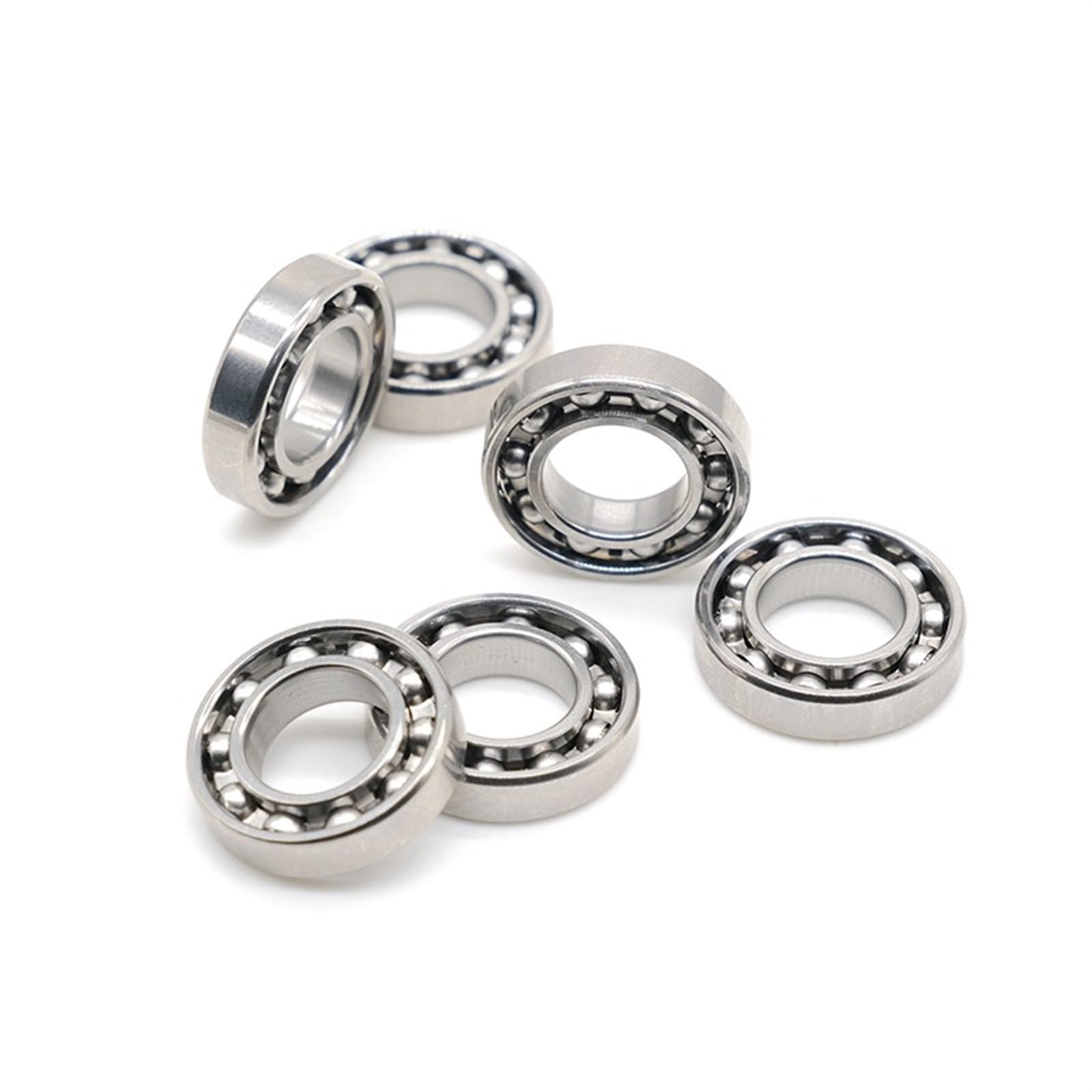 10 piezas ABEC-7 S689 9 * 17 * 4 mm Rodamiento de bolas de ranura profunda de acero inoxidable abierto 9x17x4 mm abierto