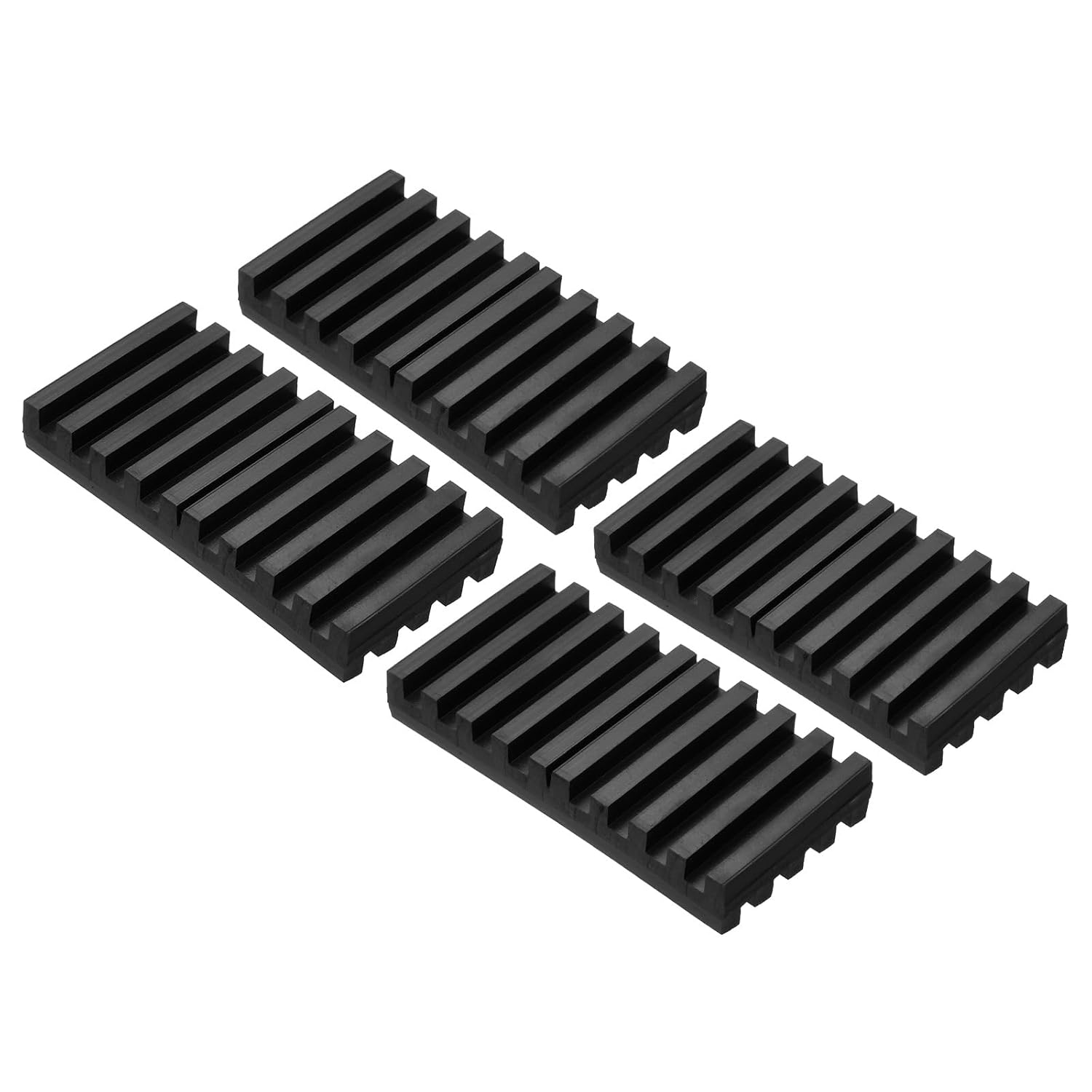 PATIKIL Rubber AntiVibration Pads, 4 Pcs Vibration Isolation Mats 4" x