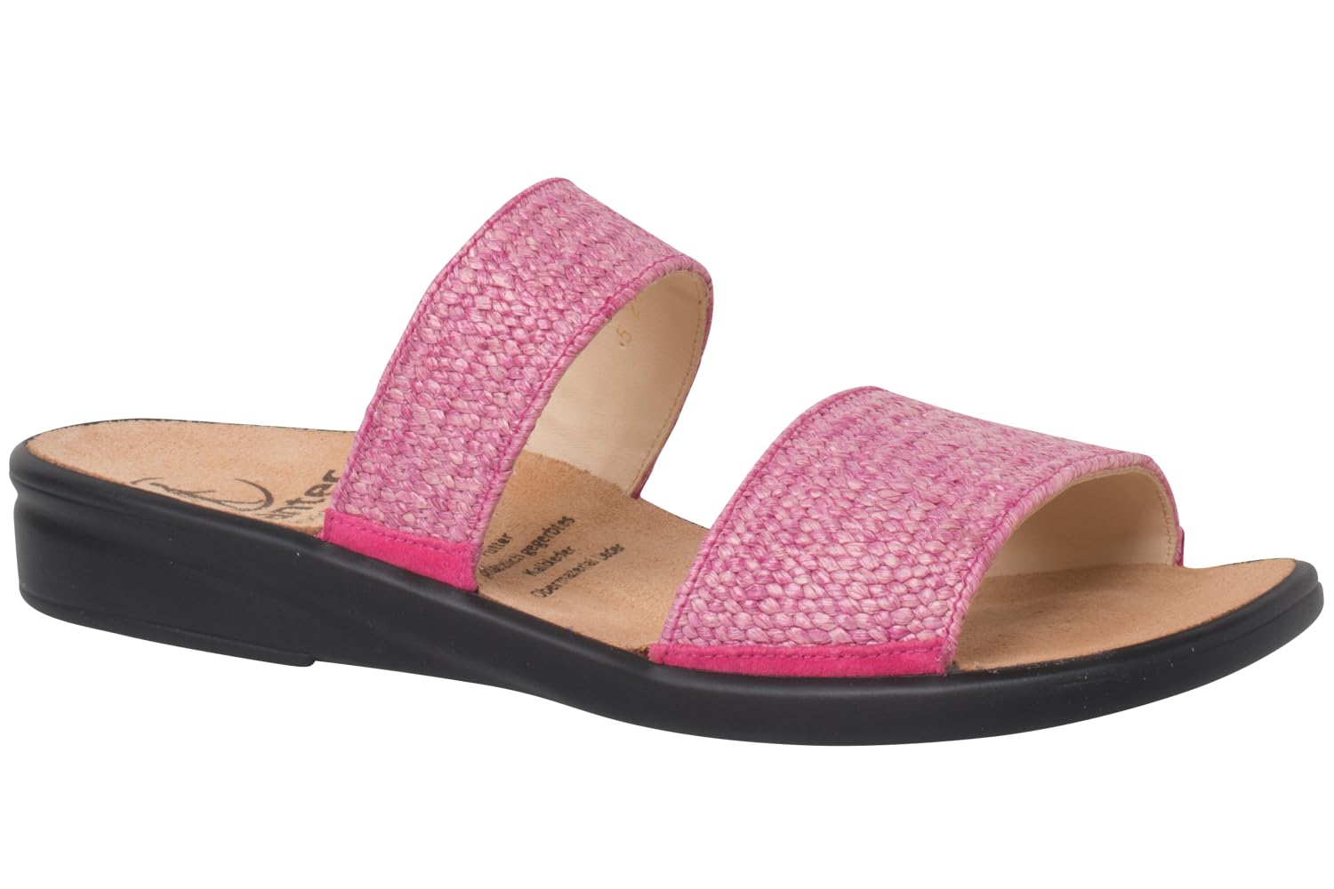 Ganter Women's Sonnica Slippers, Pink, 37 EU Schmal
