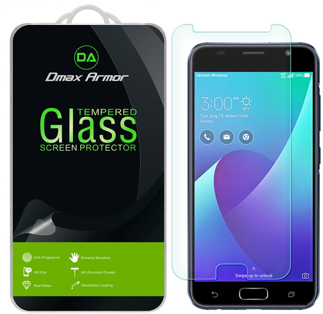 [2-Pack] Dmax Armor for Asus ZenFone V [Tempered Glass] Screen Protector
