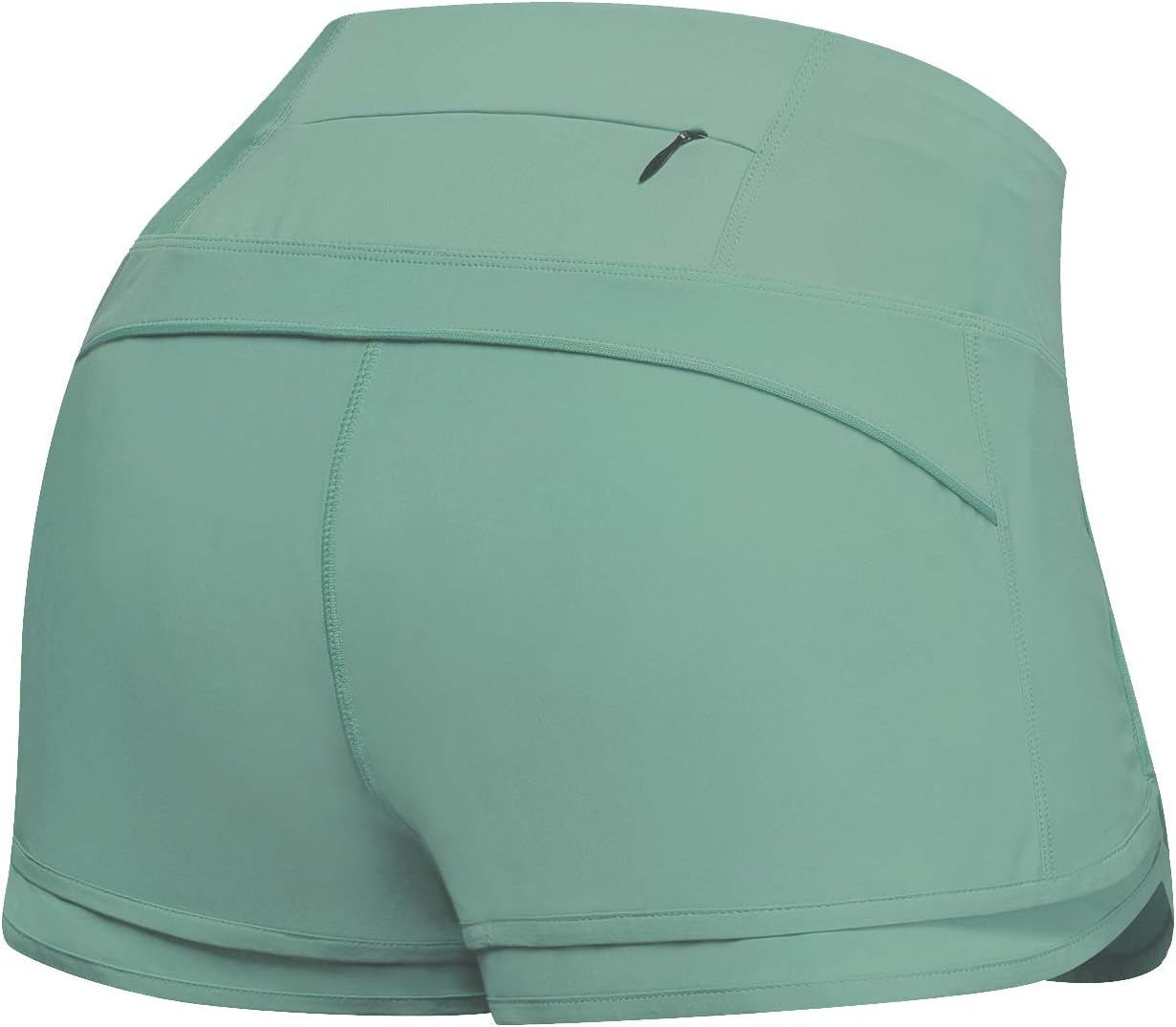 Women Stylish Lightweight Running Workout Volleyball Mesh Liner Shorts - Image 2