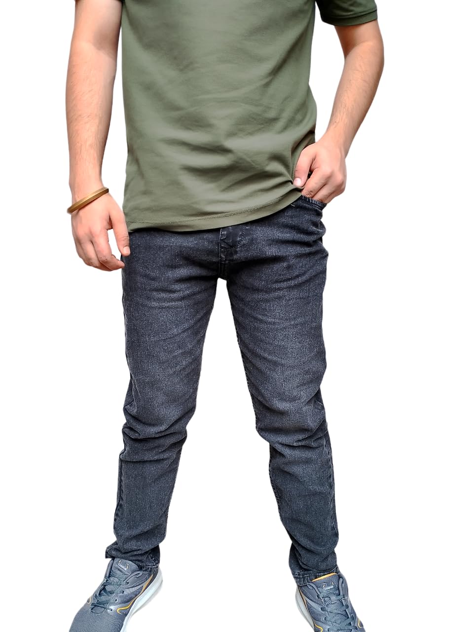 MILLION STOREDenim Jeans for Men Regular Fit Stretch Comfy Denim Jeans Pants