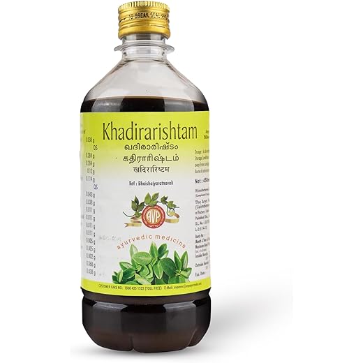 AVP Khadirarishtam Skin Health 450ML 450 ML