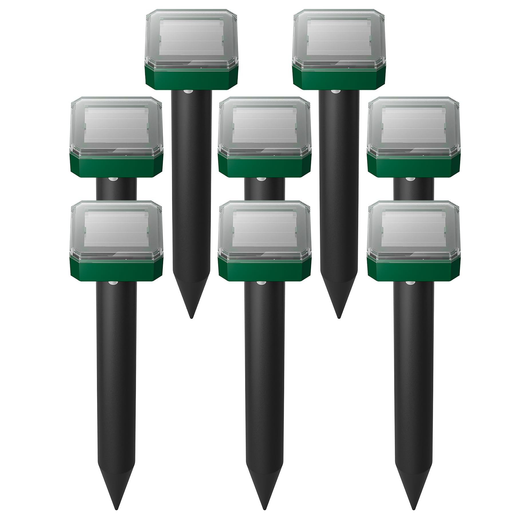 Peepst 8-Pack Solar Powered Mole Repeller