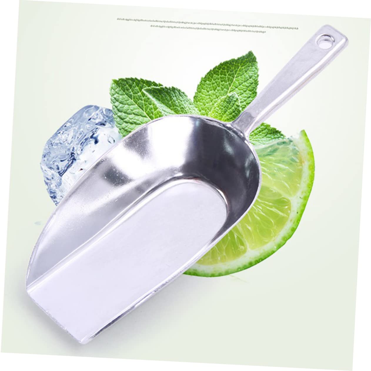 Pala Per Farina In Lega Alluminio | Paletta Per Alimenti, Ghiaccio, Polveri - Cucina E Bar - Foto 8