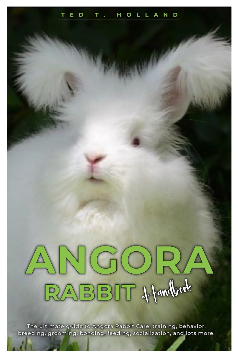 ANGORA RABBIT HANDBOOK: The ultimate guide to Angora Rabbit care, training, behavior, breeding, grooming, bonding, feeding, socialization, and lots more.