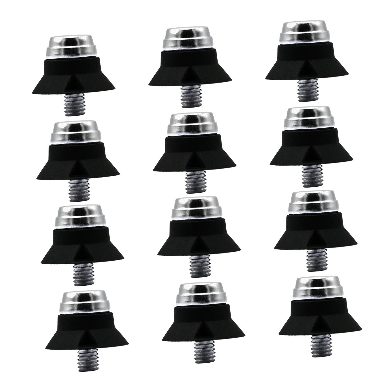 Tevlaphee Crampons,Antidérapant Sur Chaussures/Bottes 10 Clous à Neige