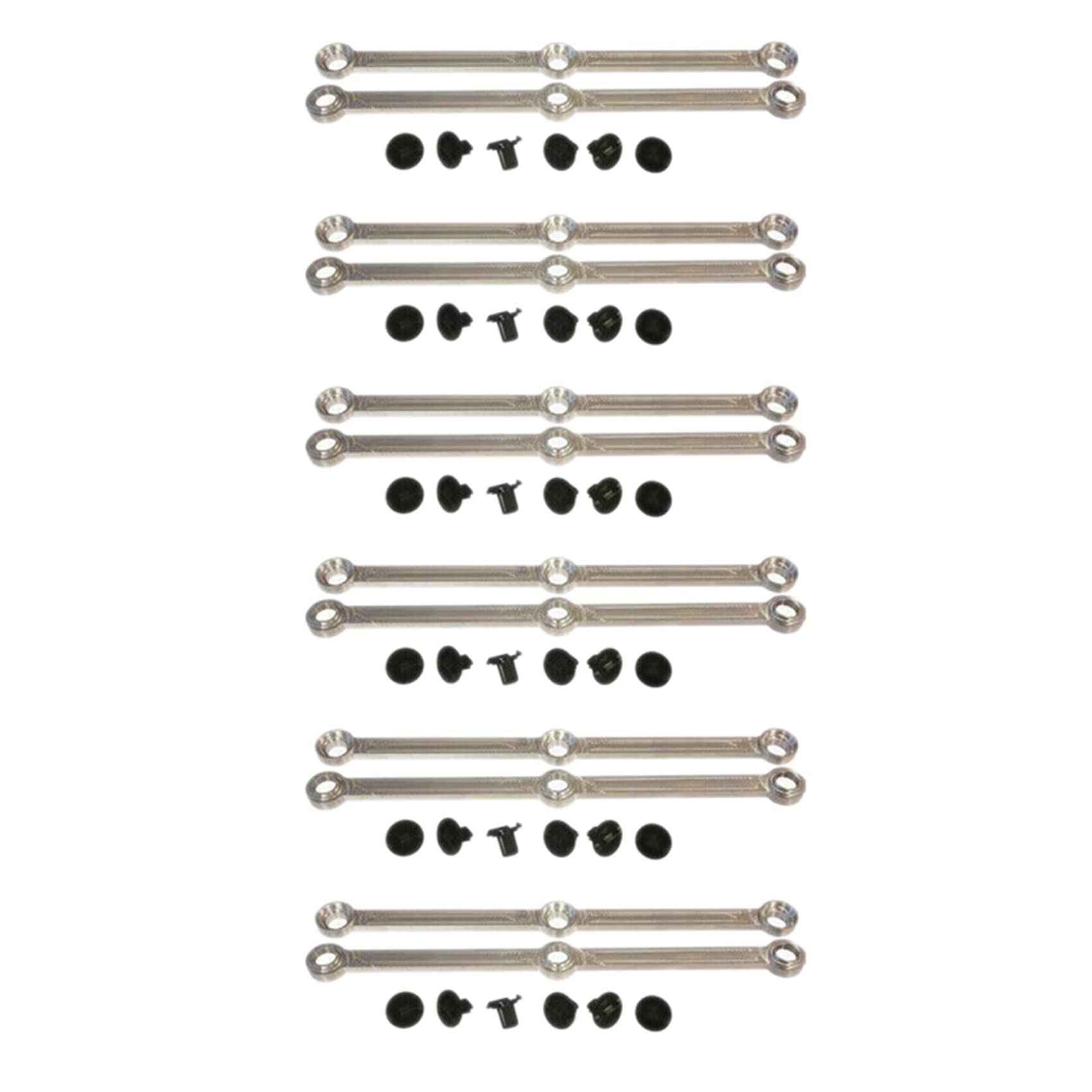 6X 6420903237 Aste di Collegamento del Collettore di Aspirazione Alluminio per 3.0L V6 OM642