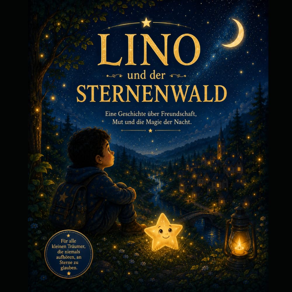 Lino und der Sternenwald: Eine Geschichte über Freundschaft, Mut und die Magie der Nacht (Lino – Magische Abenteuer)