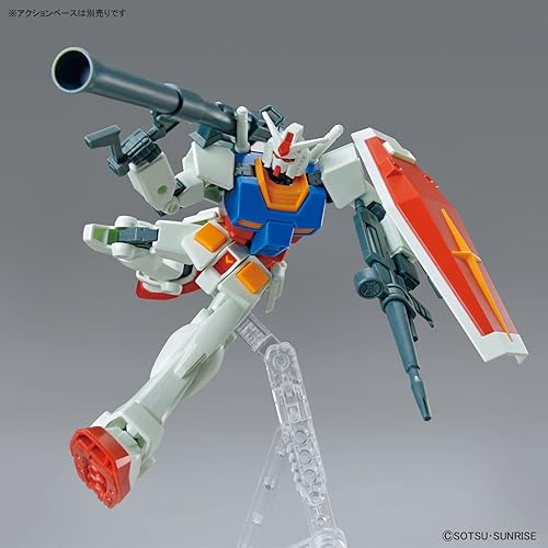 Miniatura 6 de Bandai Hobby - Mobile Suit Gundam - 1144 RX-78-2 Gundam (juego completo de armas), kit de modelo de grado básico de Bandai Spirits