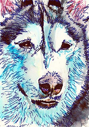 husky art