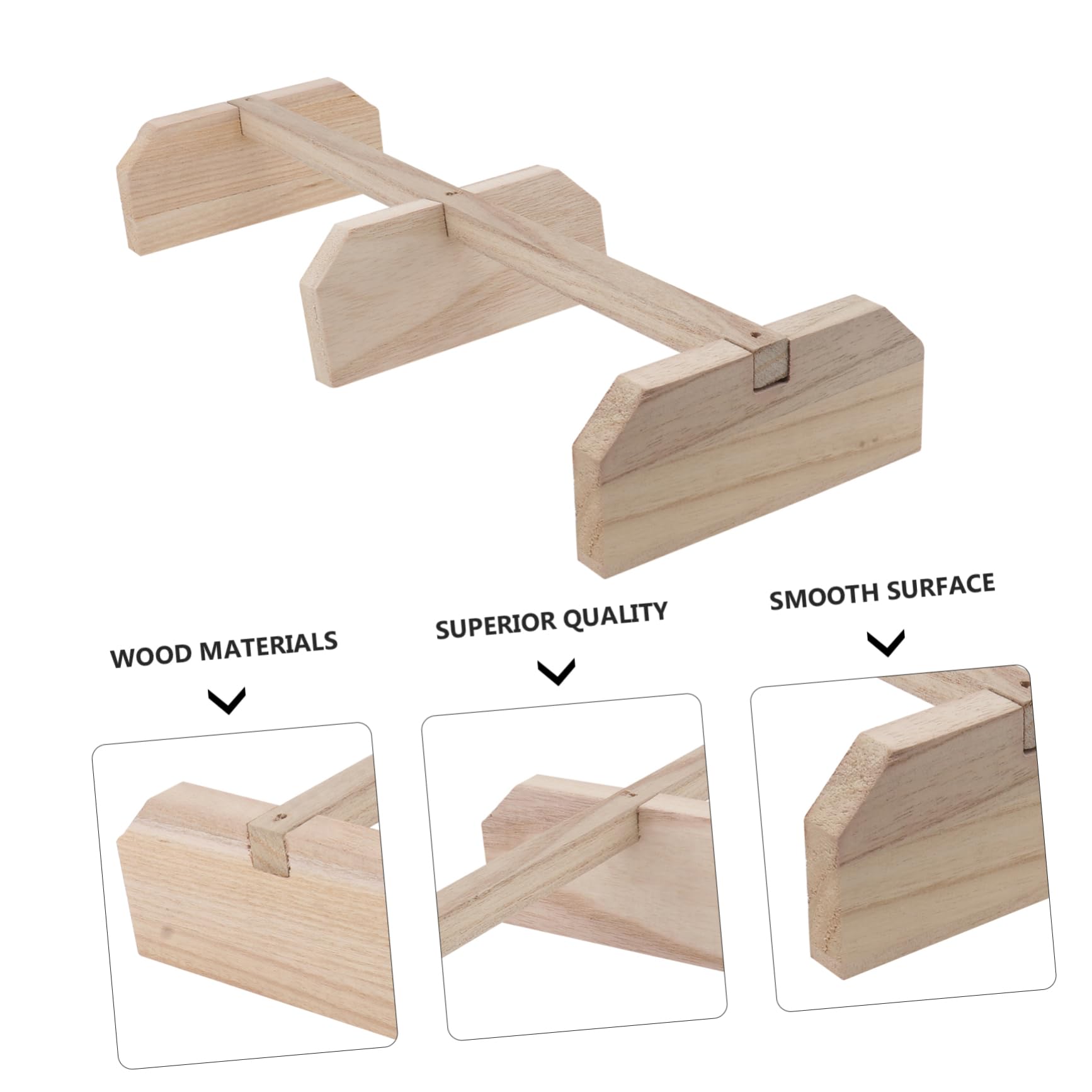 DOITOOL 2piezas Perch De Madera para Aves y Soporte Natural Juguete Jaulas y Seguridad y