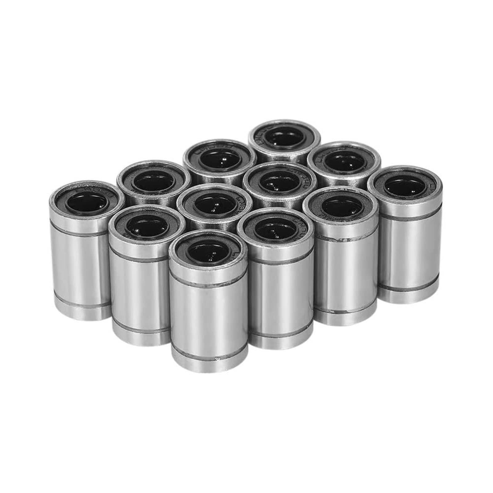12 Pcs LM8UU Linear Ball Bearings, 8mm Bore Dia, South Korea - View #5