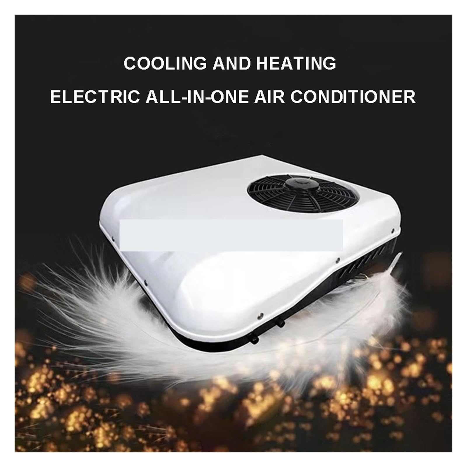 Klimatyzator samochodowy 12/24 V Ogrzewanie i chłodzenie Montowany na dachu postojowy Zintegrowana maszyna,Cicha praca(24V Single cooling)