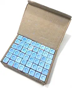 Giz Sete Belo + Giz Branco Para Taco Sinuca Bilhar Snooker
