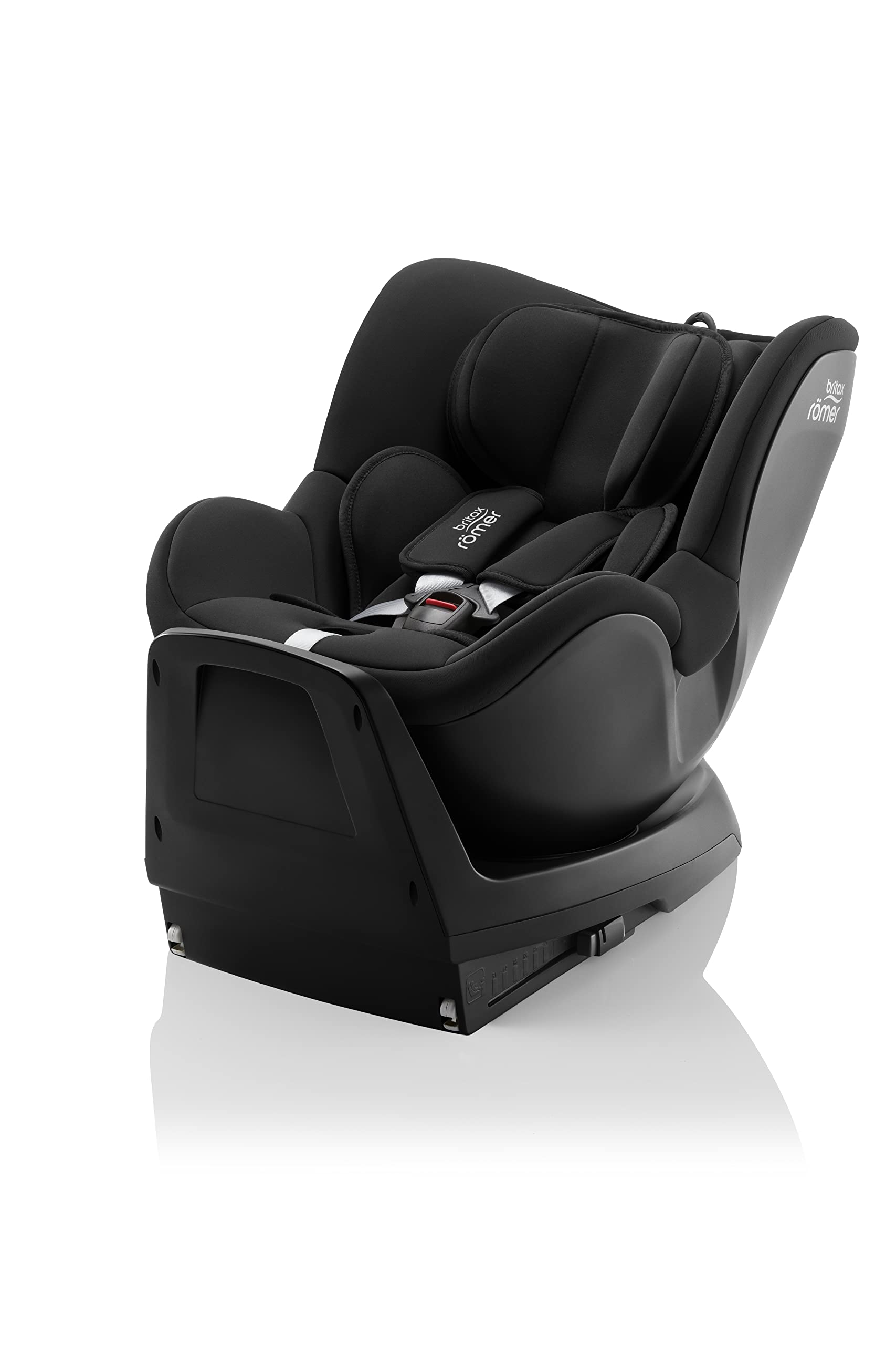 Britax Romer Dualfix M Plus fotelik samochodowy z obrotem o 360 stopni, dla dzieci w wieku 3-4 lat, czarny (Space Black)