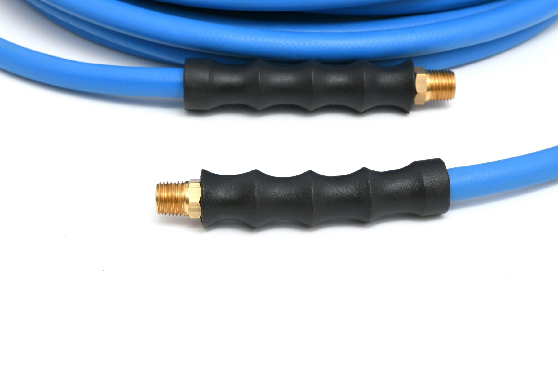 Apache 98102604 1/2 "x 100 '300 PSI blubird de goma manguera de aire asamblea con rosca macho de tubo fittings