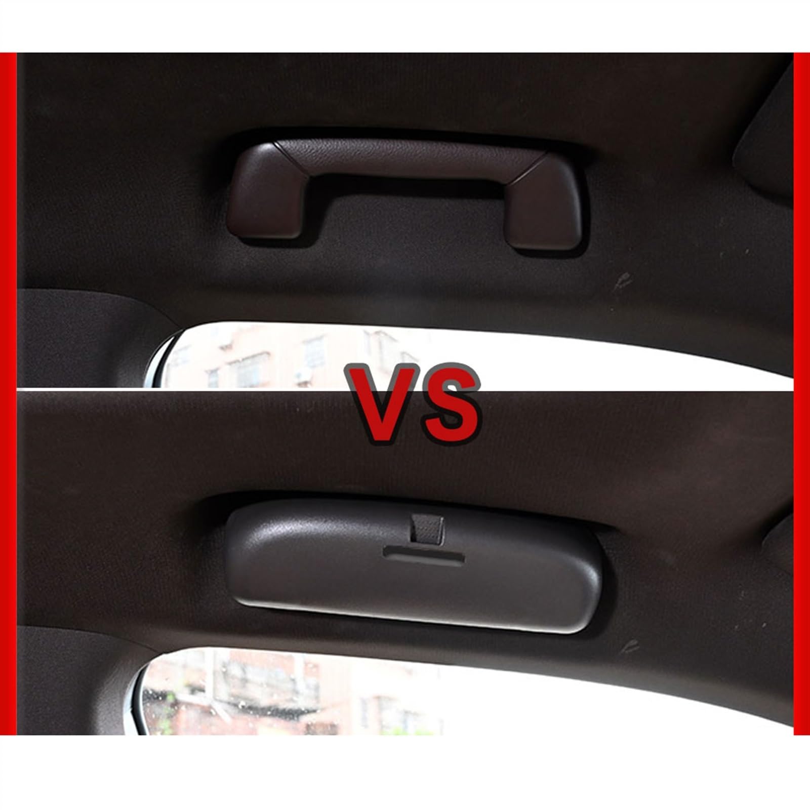 SWAZA Porta Occhiali da Sole per Lexus Nx Nx200 Nx300 UX, Auto Scatola Custodia da Portaocchiali da Sole per Supporto per Occhiali Organizer Accessorio,A/Black