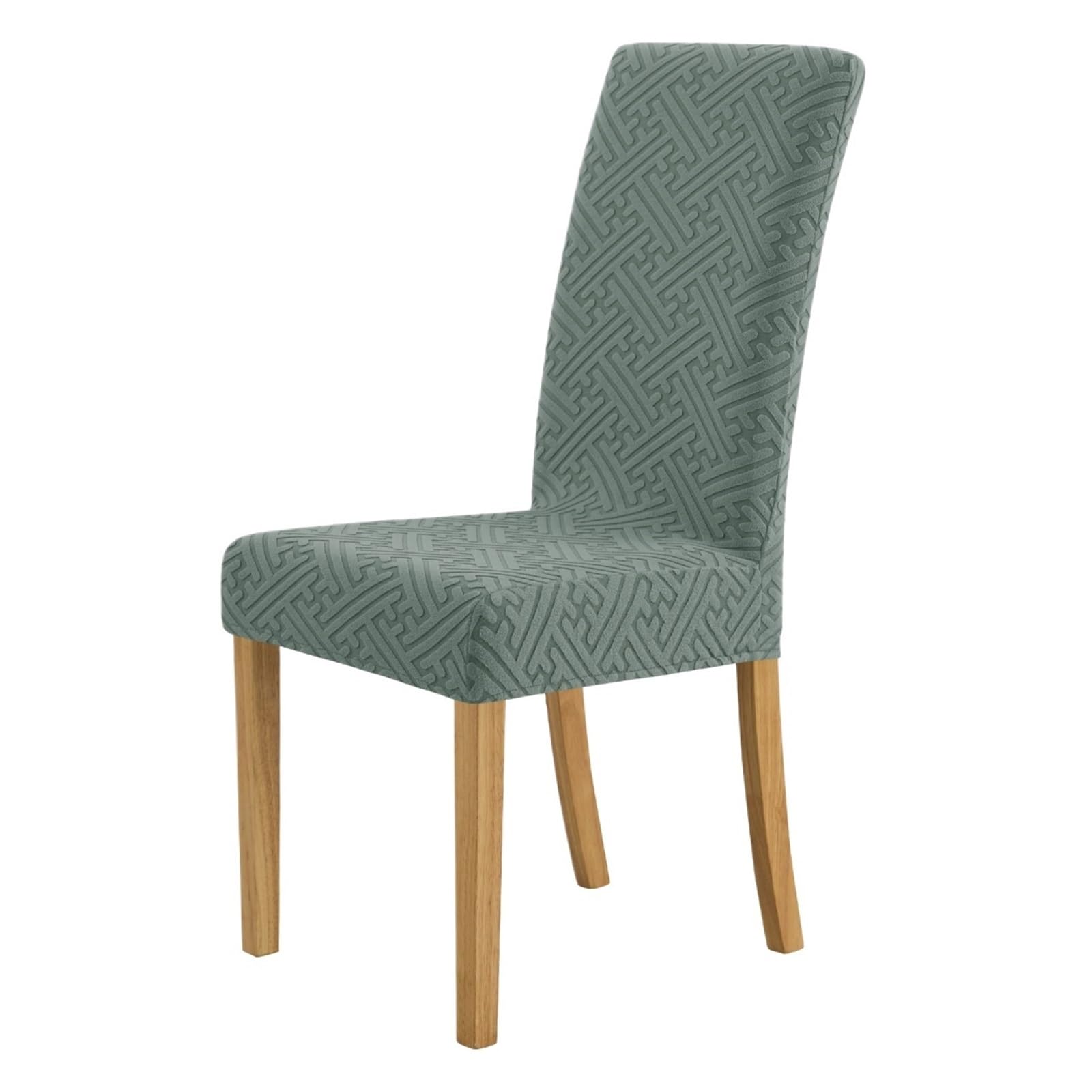 RYQZHHY Chair Cover Elastic Jacquard Chair Cover For Dining Room Thick Dustproof Slipcover