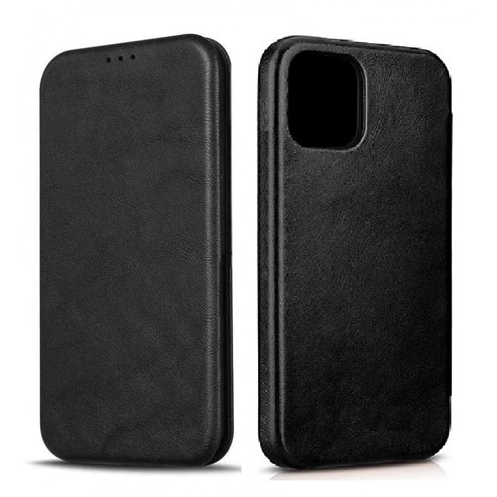 Image of WHITBULL Smart Magnetic Closer Flip Cover Compatible with Motorola Moto Edge 70 Pro 5G / Edge 70 Pro Plus 5G (Black)
