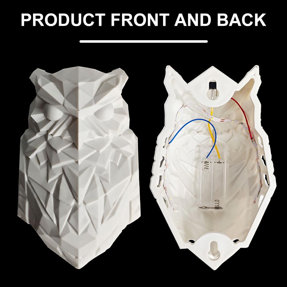 Applique Murale LED 3D En Forme D'animal, Aigle À Tête Blanche, Applique Murale En Forme D'aigle À Tête Blanche, Lampe Murale Décorative En Forme De Hibou(E Elk