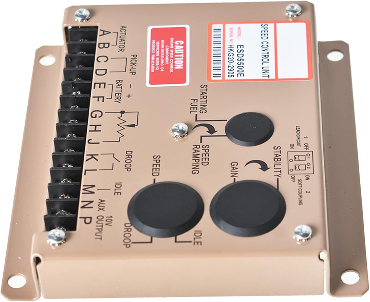 Engine Speed Controller ESD5500E Electronic Motor Speed Controllers Electronic Engine Governor Generator Controller Panel