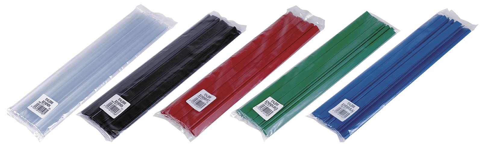 Guide Di Serraggio Universali DONAU 10 Pezzi - Per Fogli A4, Verde, Capacit&agrave; 100 Fogli