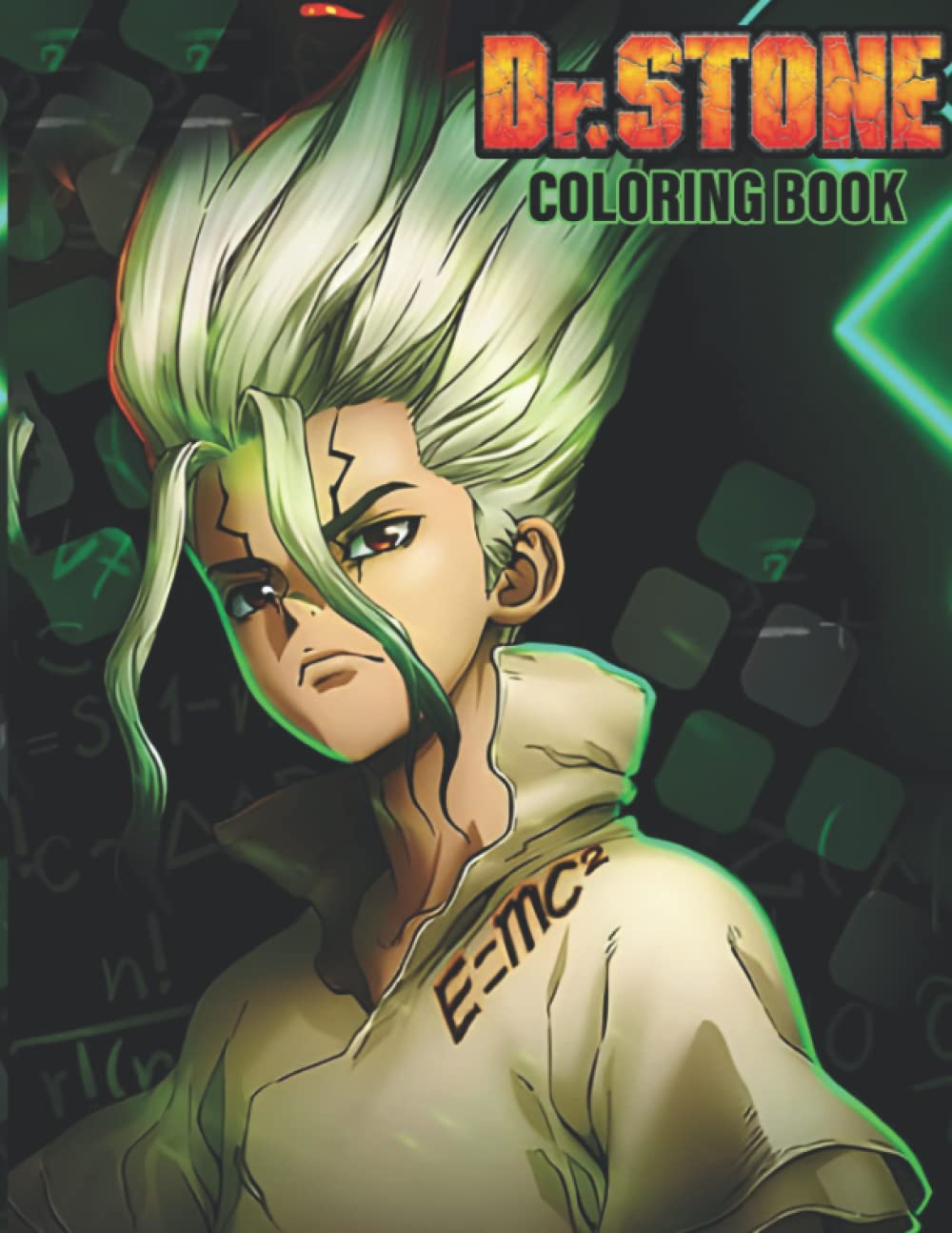 Dr Stone Coloring Book: New Collection Amazing gift for All Child and Adults with High Quality Image.– 40+ Pages with Quality Images.